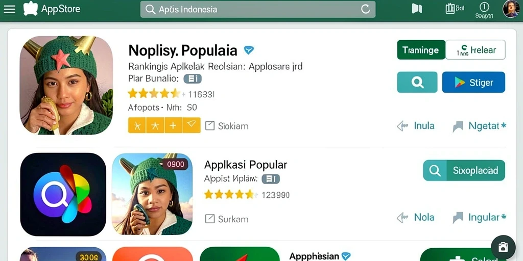 Tampilan antarmuka yang ramah pengguna.