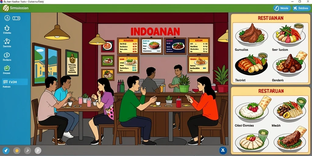 Tampilan menarik dan user-friendly dari aplikasi HARUM4D.