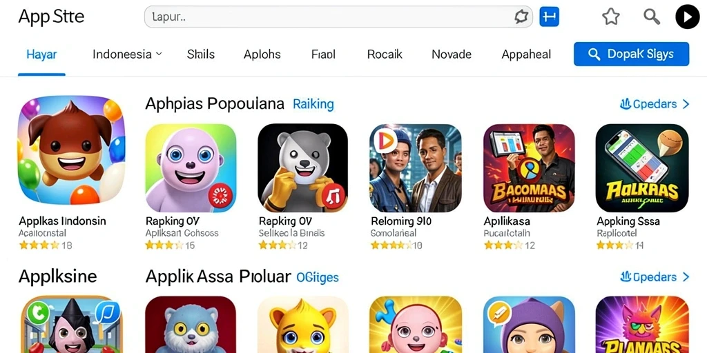Tampilan antarmuka yang user-friendly dan menarik.