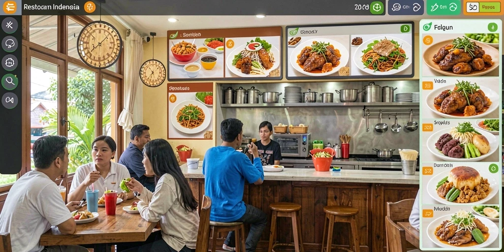 Tampilan antarmuka yang menarik dan user-friendly.