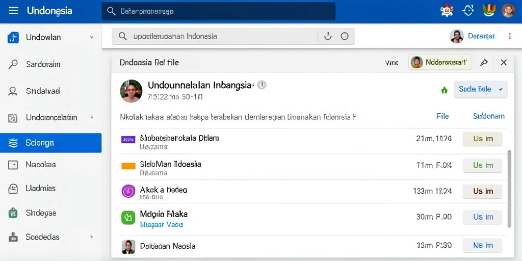 Tampilan antarmuka pengguna yang intuitif.