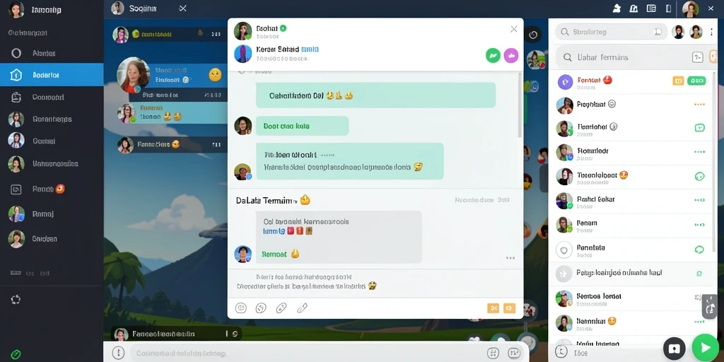 Screenshot menampilkan karakter utama dalam pertempuran.