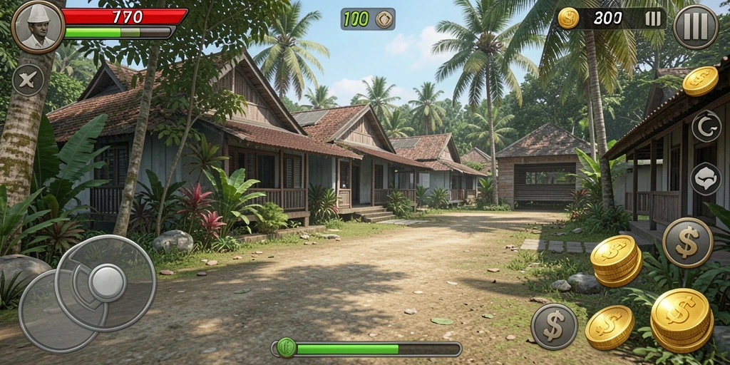 Antarmuka utama MAWARSLOT yang menawan.