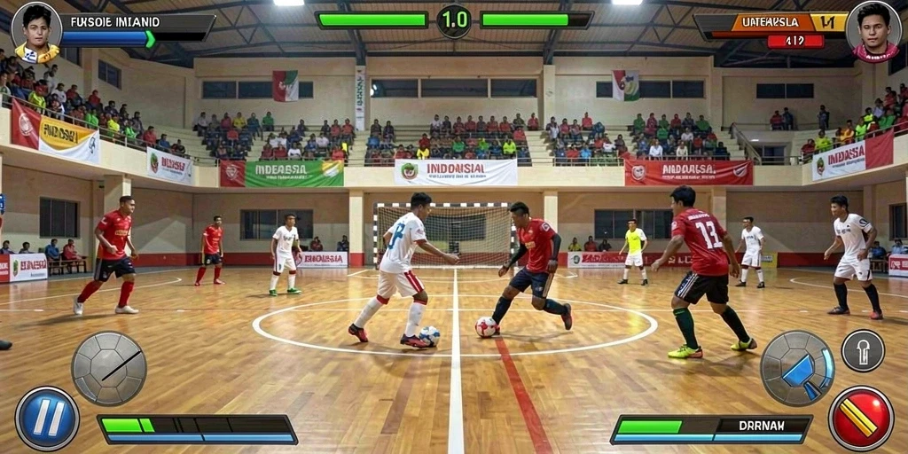Tampilan antarmuka yang menarik dan user-friendly.