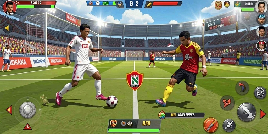 Tampilan grafis menawan yang memikat pemain.