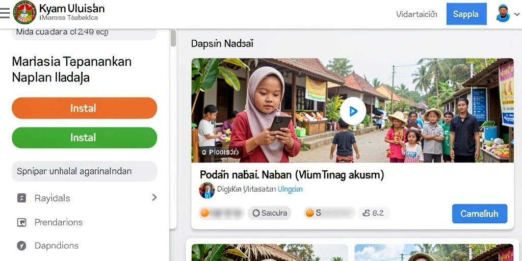 Tampilan awal game PAKARJP dengan karakter utama yang menarik.